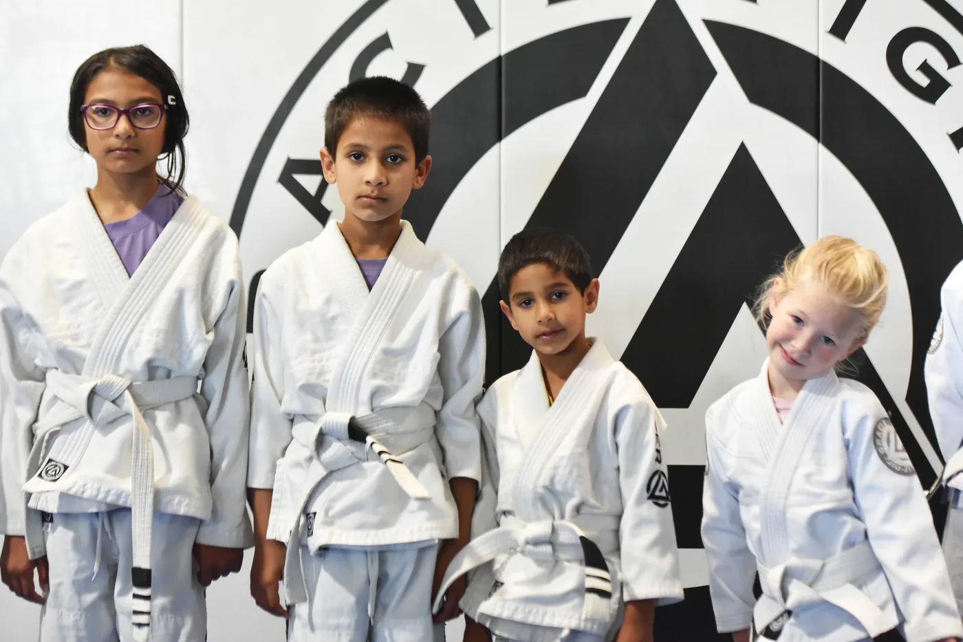 Kids Jiu-Jitsu students at Gracie Fighter Bay Area
